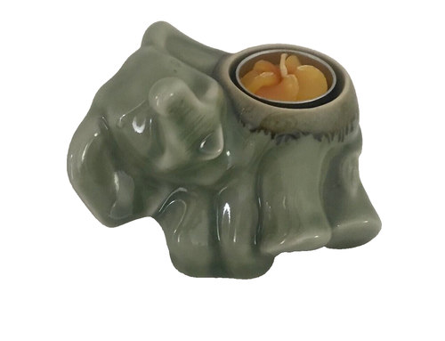 Ceramic Elephant Tealight Holder (001) - Picture 2 of 2