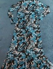 Blue Summer Modest Maxi Dress