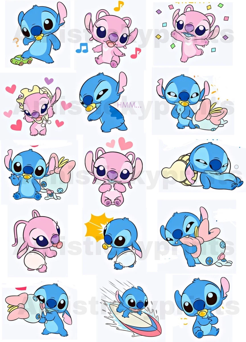 Cute Stitch & Angel