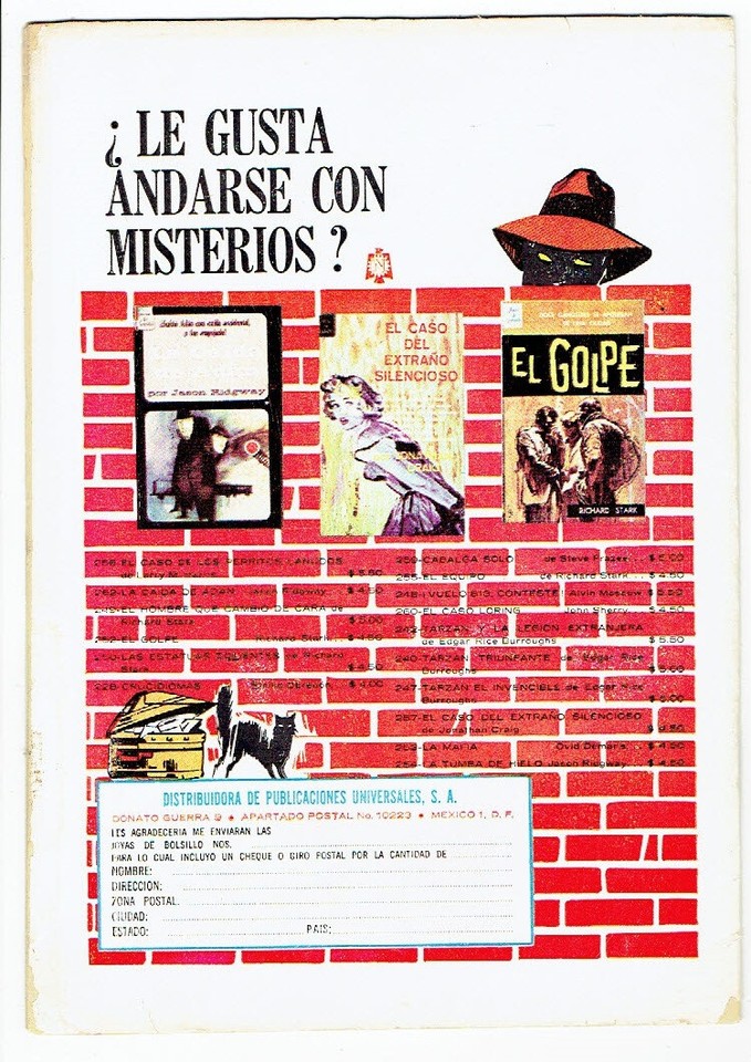 MEXICAN RIP HUNTER 28 NOVARO MEXICO 1st PRINT 1966 IN SPANISH eBay