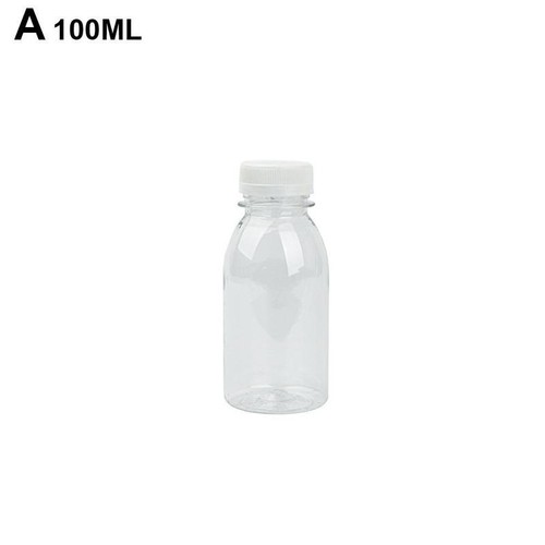 Transparent Plastic Milk Storage Bottle Beverage Drinking Clear Milk Bottles *1 - Picture 17 of 21