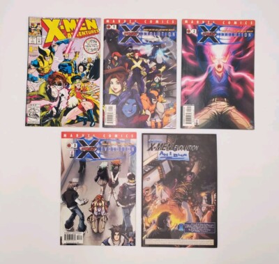 Marvel Comics 5 Issue Lot X-MEN ADVENTURES #1 (1992) Morph + Evolution #1-4 