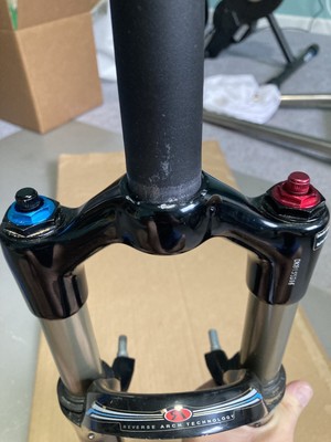 Manitou Skareb Platinum SPV MTB fork 80mm ( early 2000's ) 26
