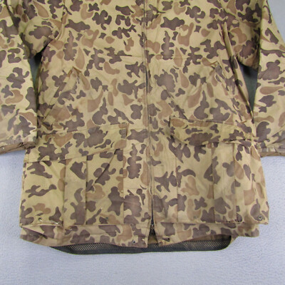 Vintage Orvis Jacket Mens Medium Brown Camo Fishing Vintage Orvis Jacket Mens Medium Brown Camo Fishing