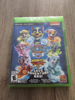 PAW Patrol Mighty Pups Save Adventure Bay - Microsoft Xbox One BRAND NEW SEALED!