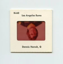 #TN27173 DENNIS HARRAH, G 1977 Rare Football TV Slide