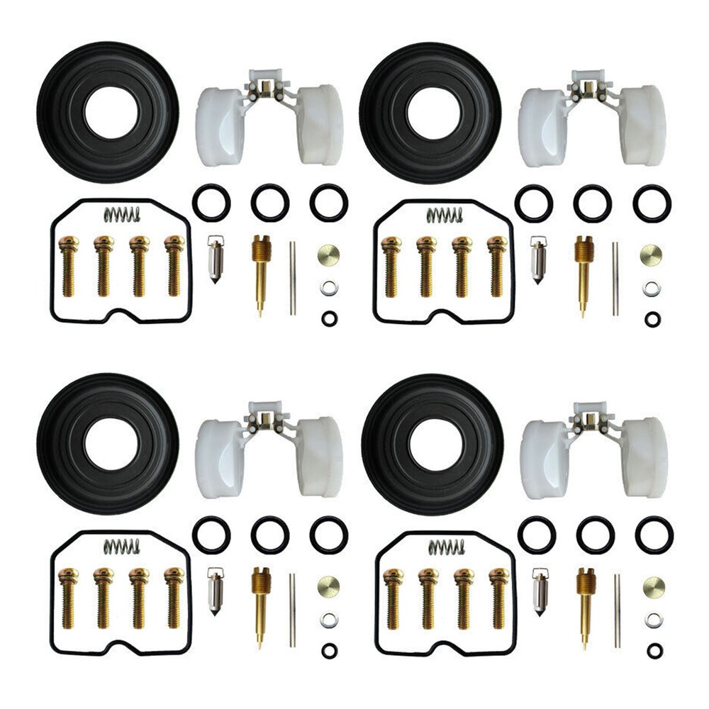 4 Set For SUZUKI Bandit 600 GSF600S 96-03 Carburetor Repair Kit Diaphragm Float