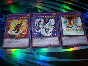 Cyber Twin Dragon End Dragon Chimeratech Rampage Dragon Led3 Yu Gi Oh Ebay
