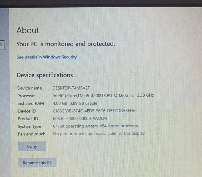 Lenovo ThinkPad X240 12.5"- i5-4th - 4GB RAM - 128GB SSD - BIOS LOCK (OFFERS OK) - Image 3 of 4