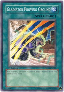 Gladiator Proving Ground - PTDN-EN061 - Common - Unlimited Edition x3 - Lightly