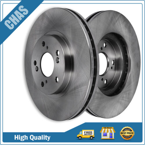 Front Slotted Brake Rotors Discs For 1999 2000-2015 Honda Accord Odyssey Pilot