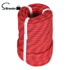 100 Feet 3520Lbs Braided Rope Arborist Tree  Rope 3/8 In Diameter
