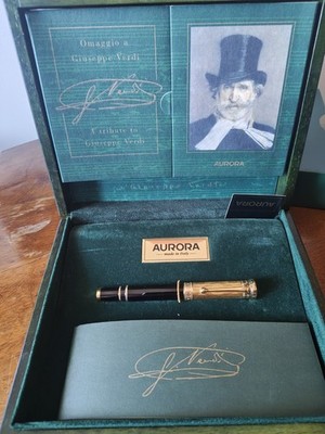 Aurora Giuseppe Verdi Opera Limited Edition Füllfederhalter 18K Goldfeder OVP