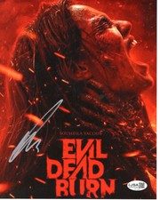 Souheila Yacoub signed 8x10 Photo Alice Evil Dead Burn JSA