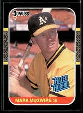 Mark McGwire 1987 Donruss #46 Oakland Athletics