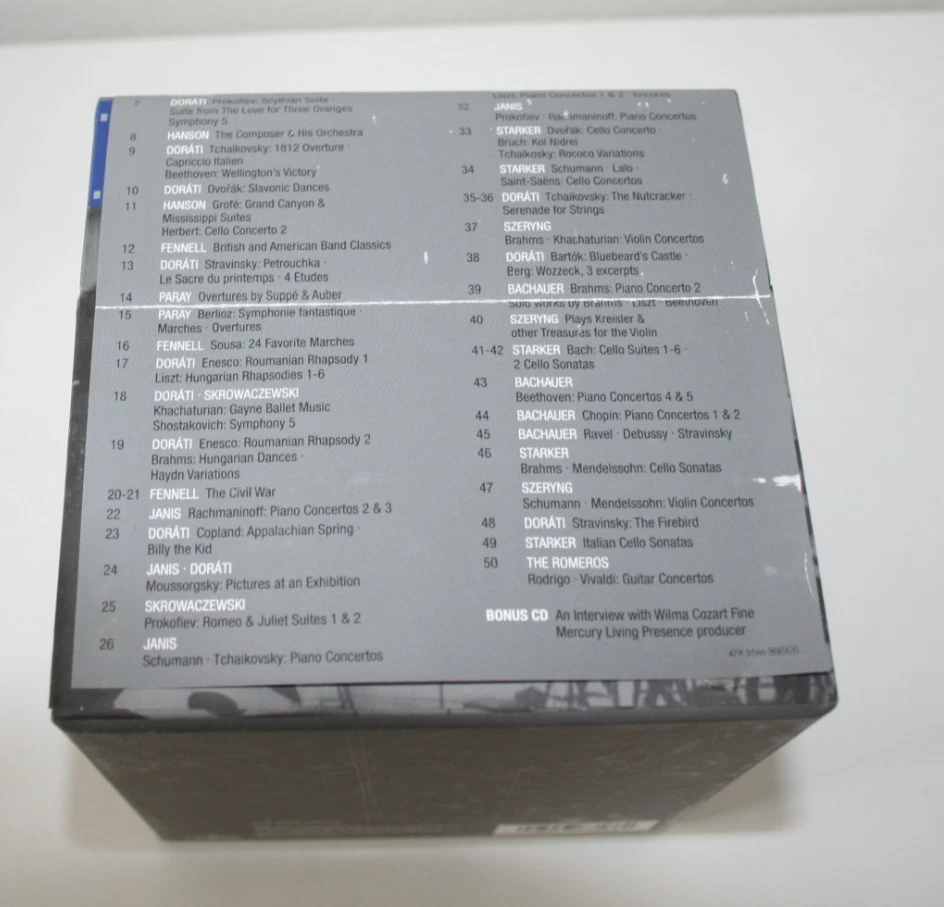 MERCURY LIVING PRESENCE - The Collector's Edition - 51 CD's - TOP ZUSTAND & RAR - Bild 4 von 4