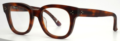 DANDY'S Rough Serious Monkey Tortoise Mens Square Eyeglasses 51-20-140 B:44