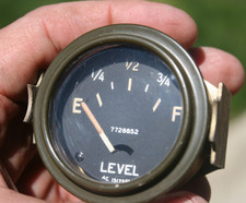Military Jeep Vintage Ac Fuel Level Gauge - 7728852 Ac 1517561
