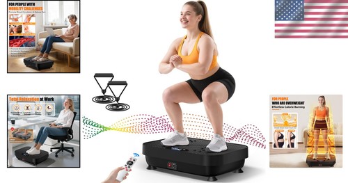 Innovative Vibration Plate with LED Display - 8 Modes & Gentle Recovery Benefits - Picture 2 of 11