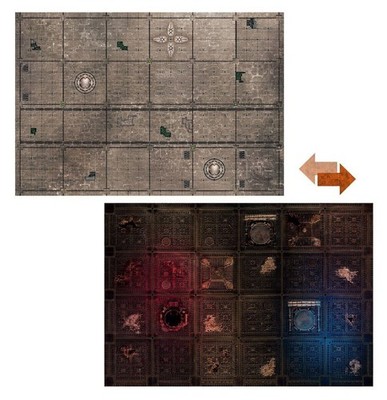 Shadowhunt double-sided game boards - Kill Team - US Import Tax Prepaid*
