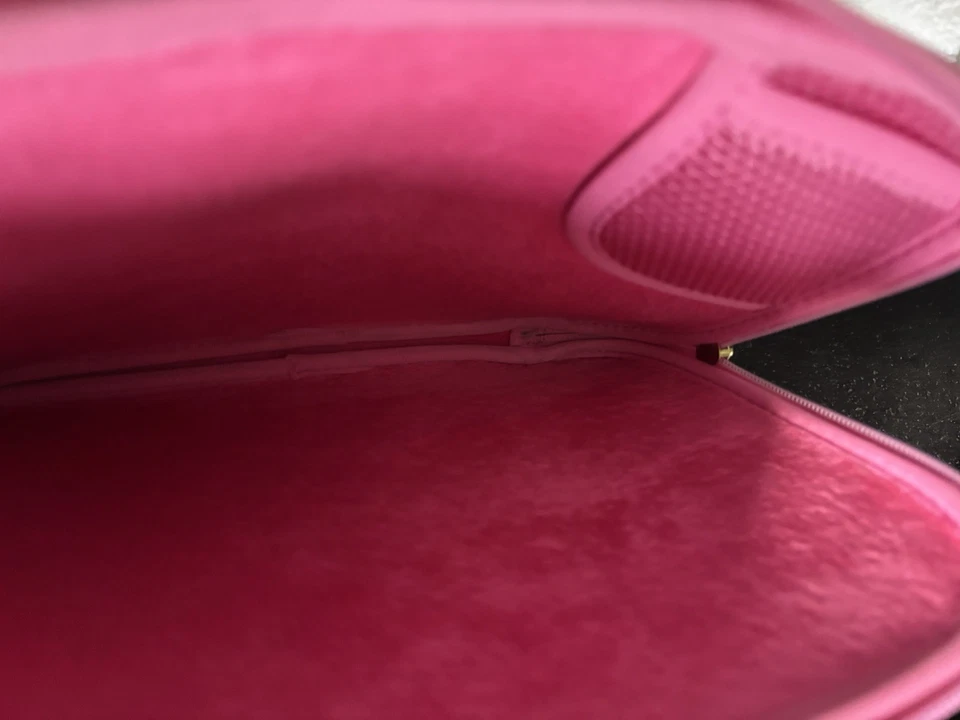 LILLY PULITZER iPad Tablet Sleeve Case Zip Pink Green Floral Neoprene 8x10 - Image 3 of 3