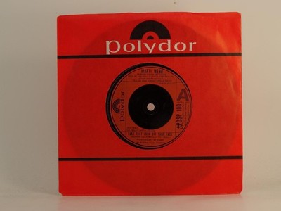 MARTI WEBB TAKE THAT LOOK OFF YOUR FACE (67) 2 Track 7'' Single including Company