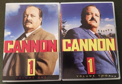CANNON - Season 1 - Volume 1 & 2 (DVD) William Conrad - Dana Elcar