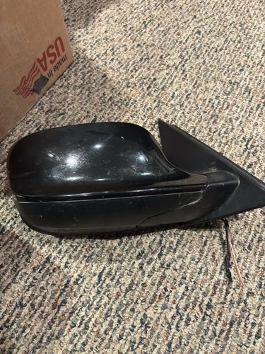 2011-2014 BMW X3 Passenger Right Side View Power Door Mirror BLACK OEM ORIGINAL
