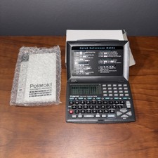 Vintage Polaroid Electronic Pocket Organizer 5kb Fully Tested