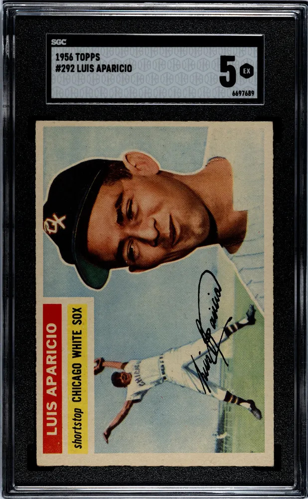 1956 Topps Luis Aparicio #292 SGC 5