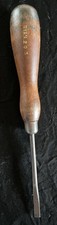 Vintage Ryan 203 Wood Handle Screwdriver | 3/16" tip x 6-1/2" long | FREE S&H