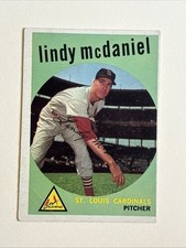 Lindy McDaniel 1959 Topps #479 St. Louis Cardinals