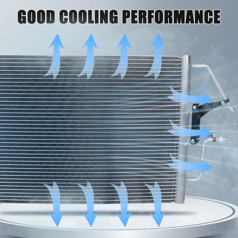 A/C AC Condenser Air Conditioning For 1996-1998 1999 Chevrolet Suburban 1500 - Image 2 of 4