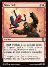 WISECRACK x4 mtg NM-M Marvel's Spider-Man 4 Unc