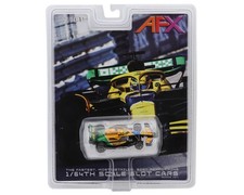 AFX MCLaren MCL38 F1 4 Senna Monaco 2024 HO Scale Slot Car AFX22120
