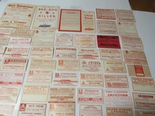 67-ALL POISON PHARMACY-MEDICINE BOTTLE LABELS=ALL DIFFERENT  (HARD TO FIND)
