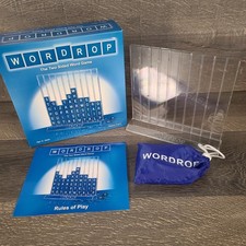 Wordrop Two Sided Word Family Board Game Q Games 
