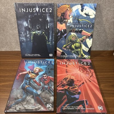INJUSTICE 2 VOL. 1-4 By Tom Taylor & Bruno Redondo - Hardcover All Sealed
