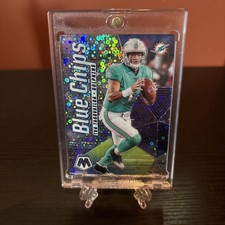 Tua Tagovailoa 2020 Panini Mosaic BLUE CHIPS No Huddle Silver Prizm Disco #BC15