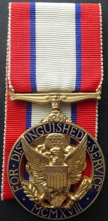 US Army Distinguished service full size original medal to Lt David J.Guy