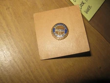 SP Southern Pacific RR 20 yr Safety Tie Tack Pin 1/20 GF Gold Filled *XLNT*