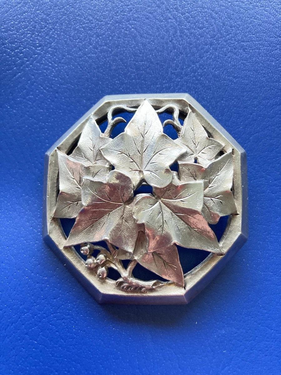 ANCIEN COFFRET ART nouveau metal argenté Souvenir du Mont Saint Michel