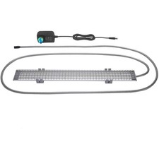 18" Modern Bird Cage Light - Full Spectrum LED with Timed Natural Light Cycles
