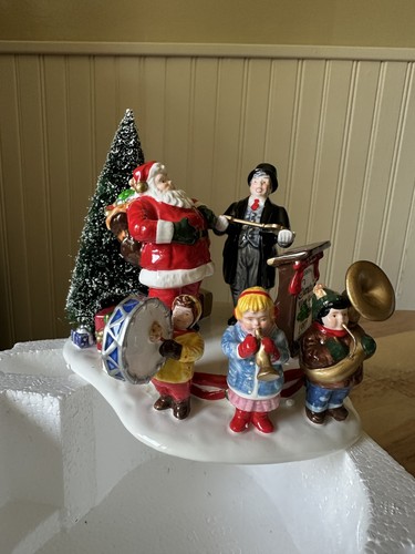 Banda de accesorios para niños Dept 56 Snow Village Santa Comes To Town 1997 - Imagen 4 de 5