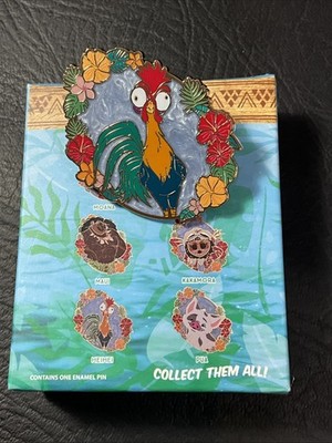 Monogram Disney Moana Floral Enamel Pin Blind Box - HEI HEI