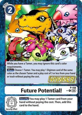 Digimon Card Game D-PR Future Potential! (Store Tournament 2024 Oct. - Dec. Winn