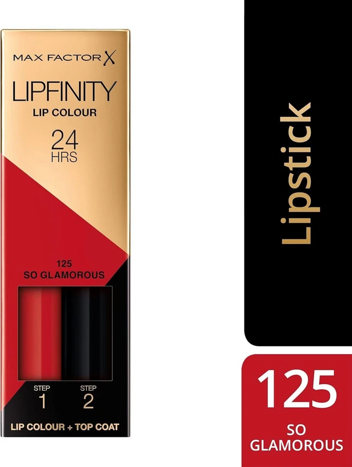 Max Factor Lipfinity Liquid Lipstick  125 So Glamorous,Free Delivery 🚚 - Image 2 of 4