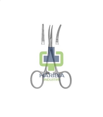 15 HALSTEAD Mosquito Hemostatic Forceps, 5'', Straight Serrated Delicate Jaws