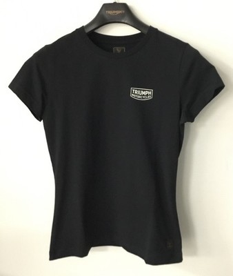 Triumph Bitten Ladies Black Tee - MTSS22026-M