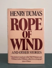 RARE Rope Of Wind Henry Dumas Random House First Edition 1st Printing 1979 HB